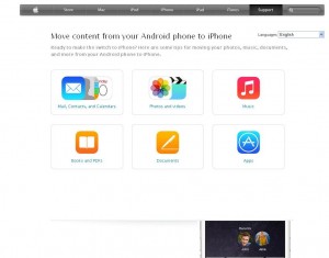 Apple makes it easy to switch to iOS with new support page